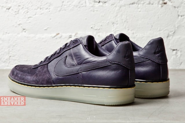 Nike Air Force 1 Downtown Dark Purple Suede 03