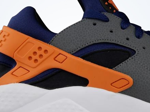 Nike Air Huarache - Brave Blue - Urban Orange - Cool Grey