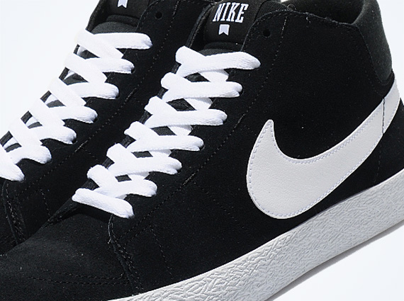 Nike Blazer Mid LR – Black – White