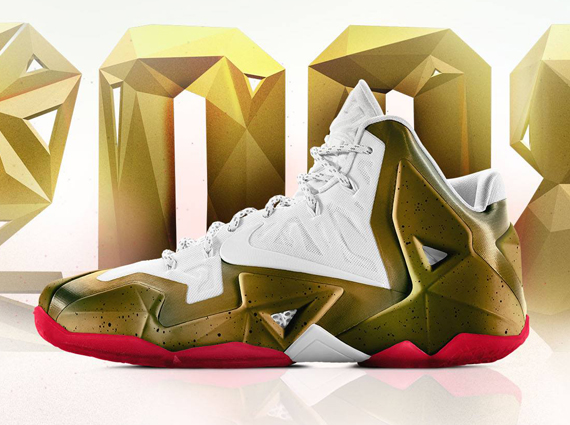Nike Id Lebron 11 Gold Medalist