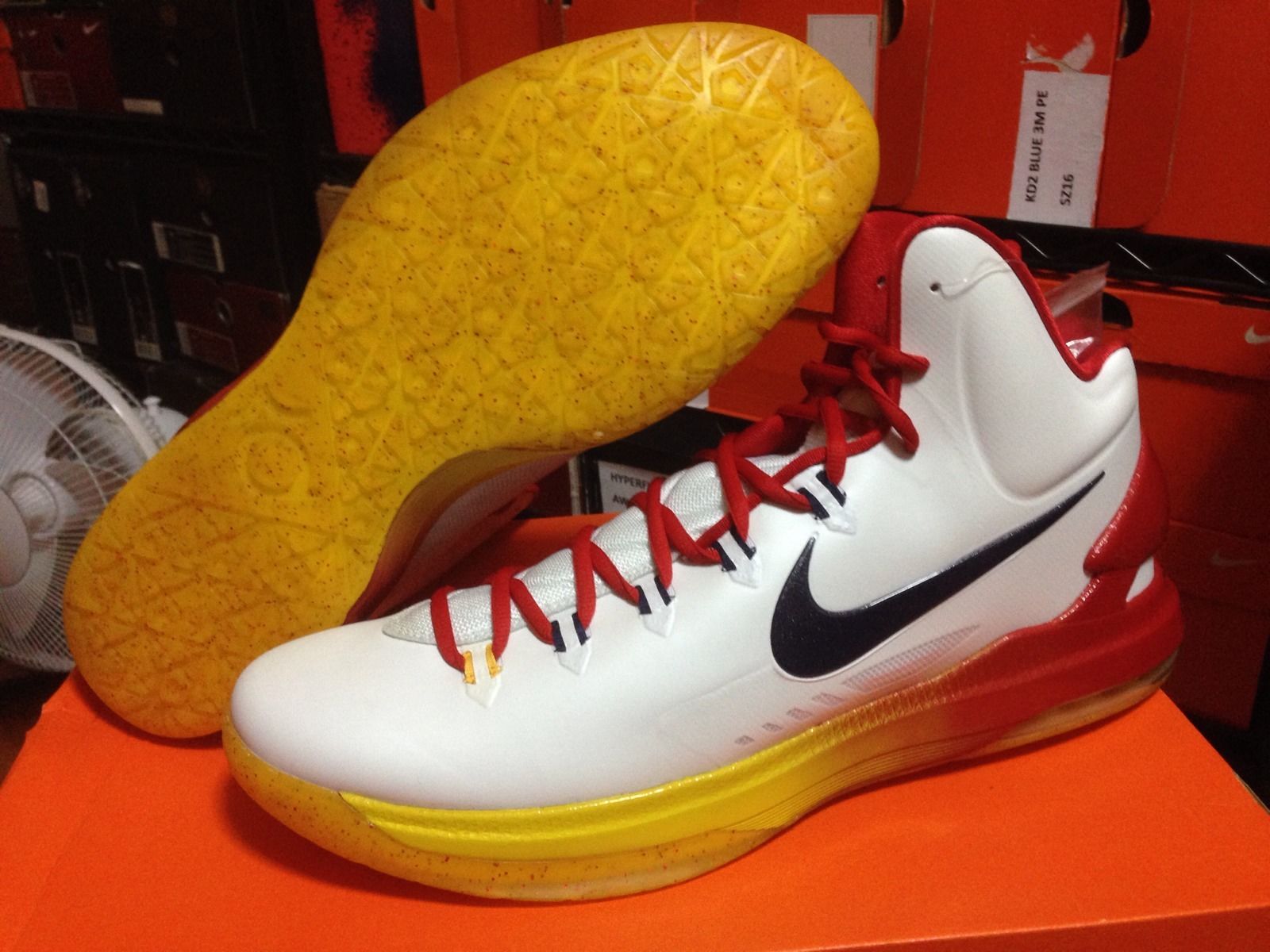 Nike Kd 5 Red Yellow Gradient Pe 02