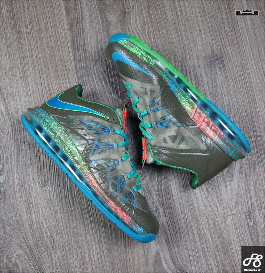 Nike Lebron 10 Low Reptile Release Date 01