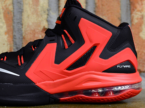 Nike LeBron Ambassador 6 - Black - University Red - Metallic Silver