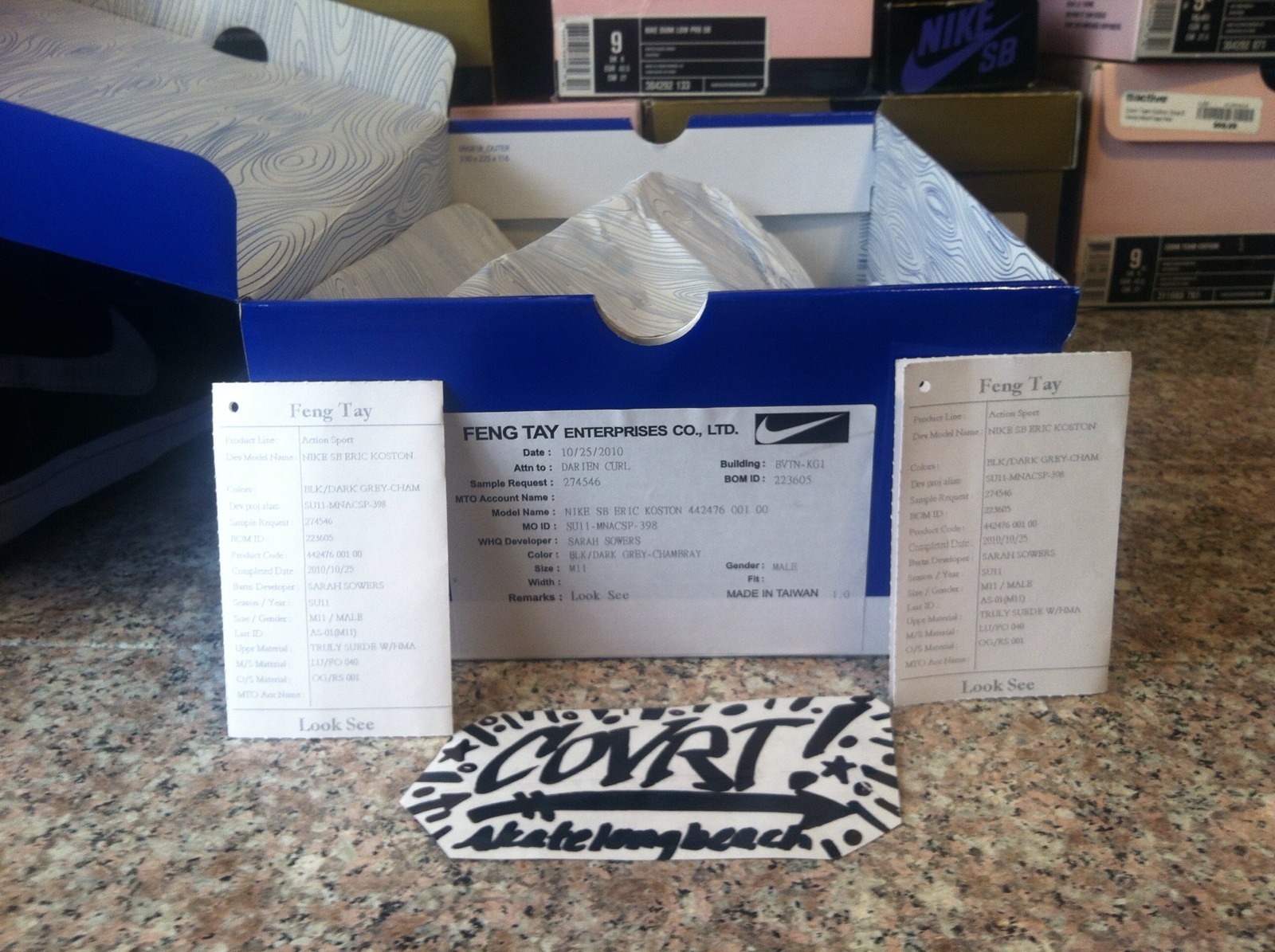 Nike Sb Dunk High Eric Koston Wear Test Sample 01