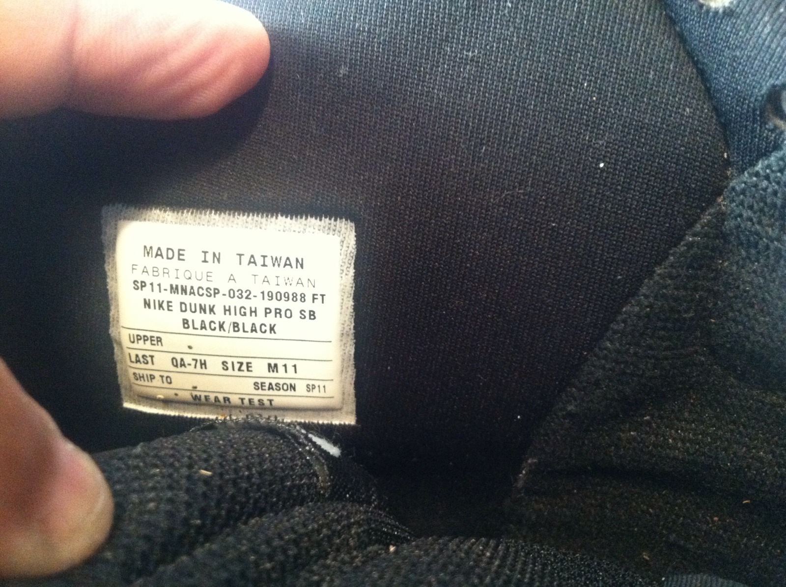 Nike Sb Dunk High Eric Koston Wear Test Sample 04