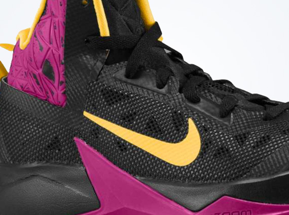 Nike Zoom Hyperfuse 2013 - Black - Raspberry Red - Orange