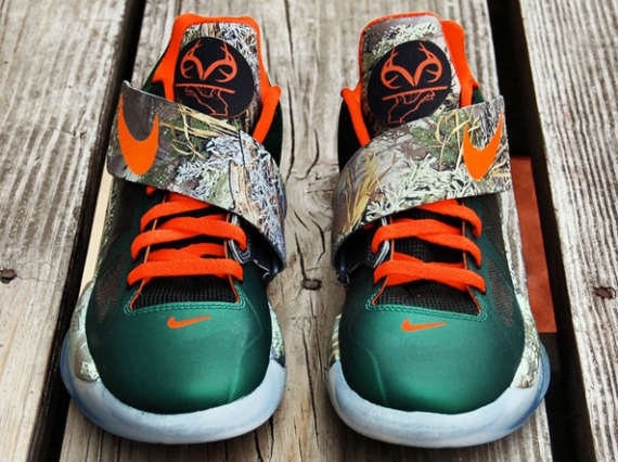 Nike Zoom Kd Iv Real Tree Camo Customs 07