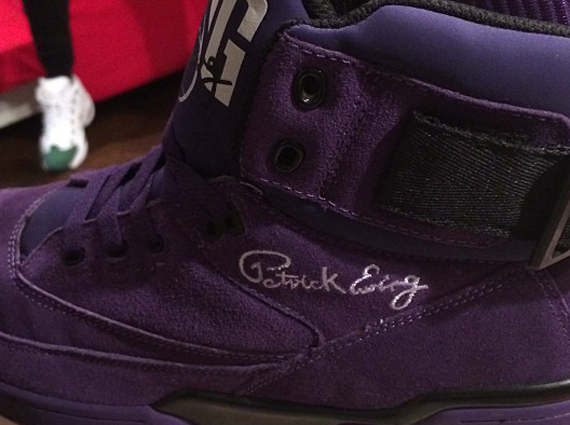 Purple Suede Ewing 33 Hi 1