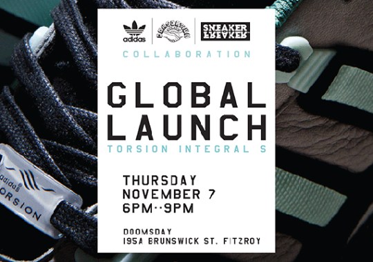 Sneaker Freaker x adidas Torsion Integral – Release Date