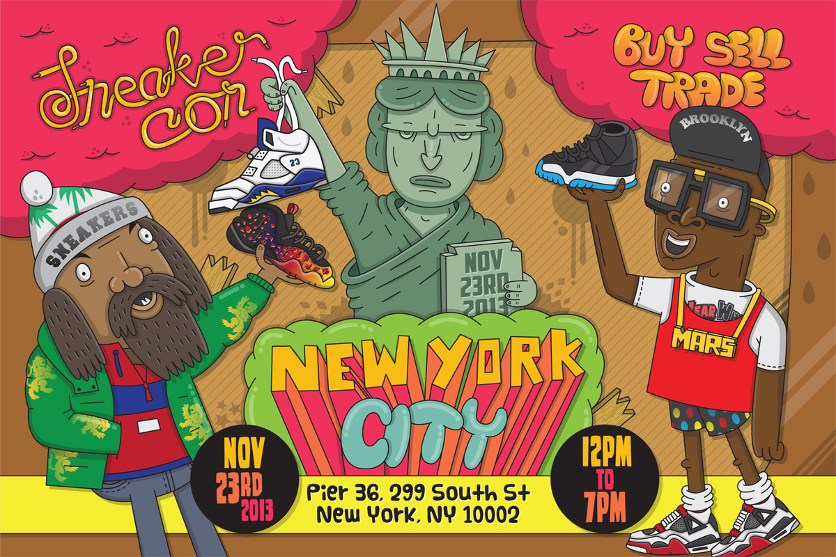 Sneaker Con NYC – Saturday, November 23rd, 2013 | Event Reminder