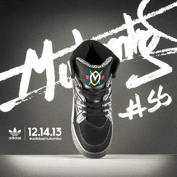 Adidas Mutombo Black White 2