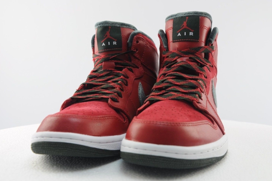 Air Jordan 1 High Retro Premier Varsity Red Dark Army 07