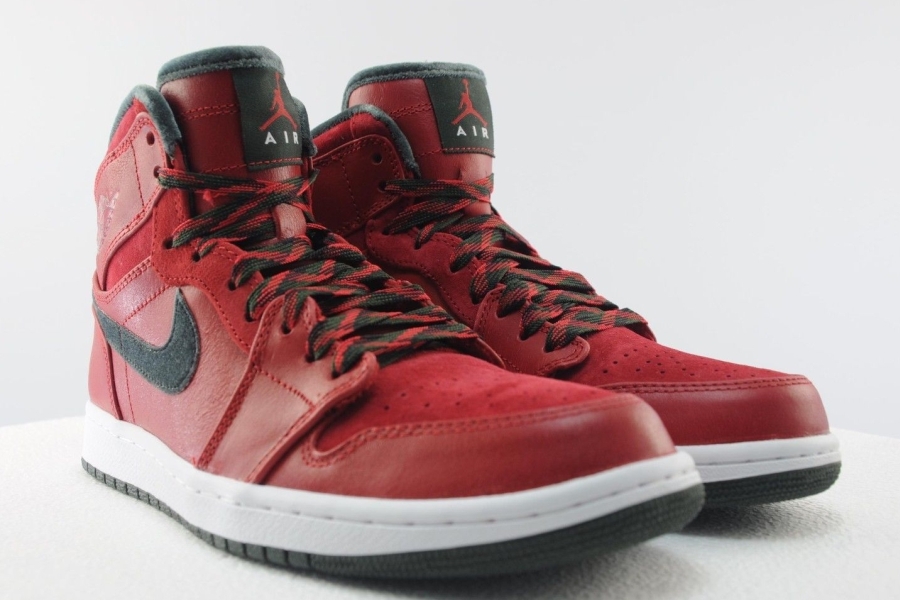 Air Jordan 1 High Retro Premier Varsity Red Dark Army 08