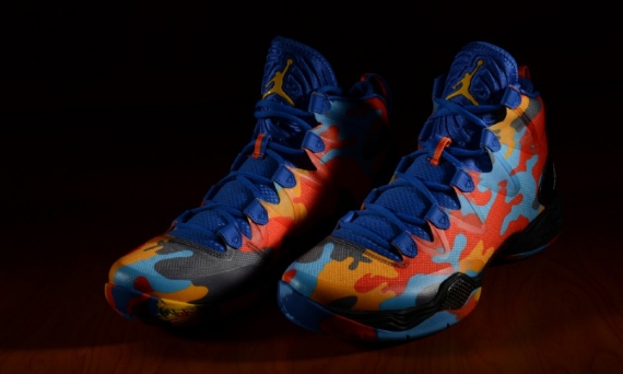 Air Jordan 28 Se Okc Camo Release
