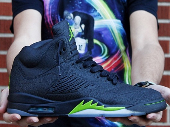 Air Jordan 3Lab5 "Altitude Green" Customs by Doctor Soles