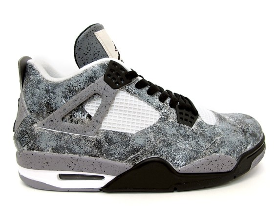 Air Jordan 4 Asphalt Customs 01