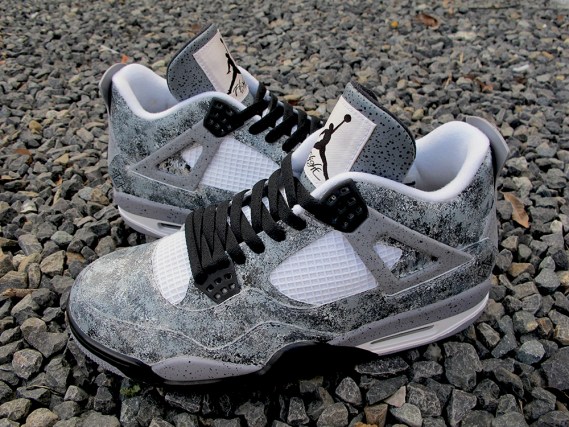 Air Jordan 4 Asphalt Customs 03