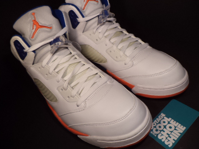 Air Jordan 5 Quentin Richardson Knicks Home Pe 03