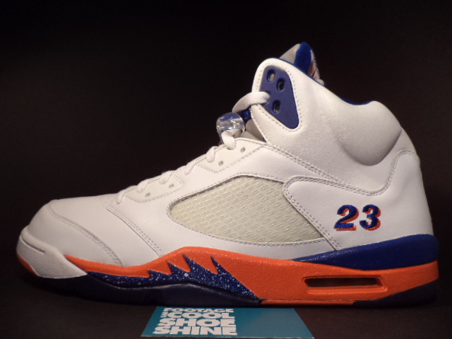 Air Jordan 5 Quentin Richardson Knicks Home Pe 06
