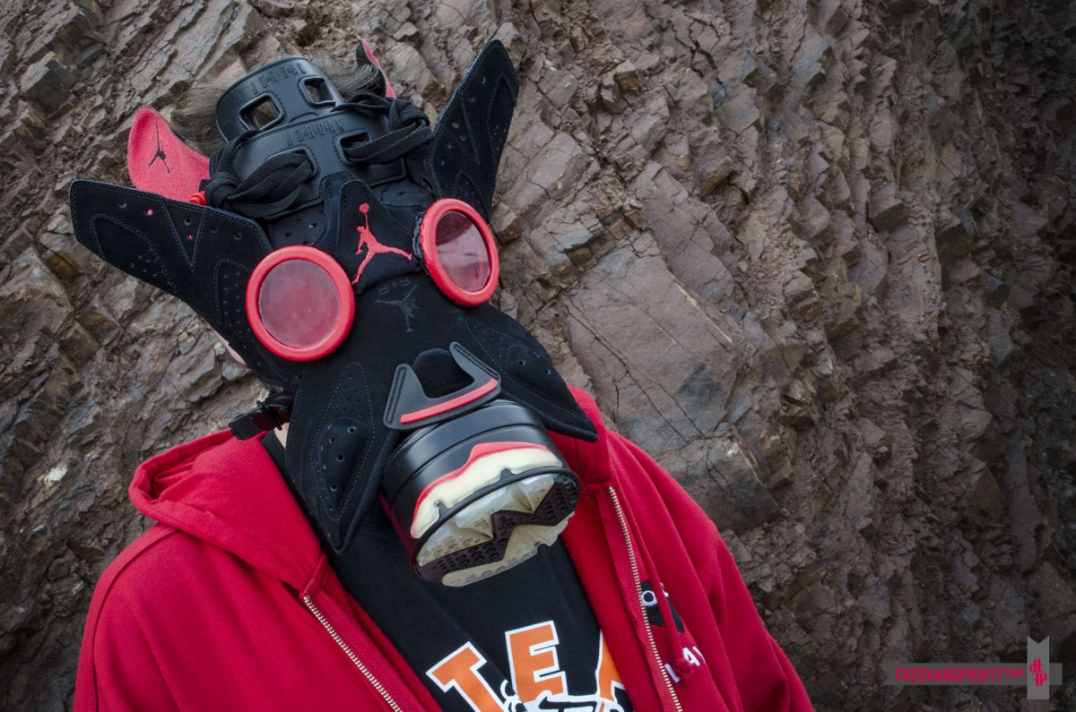 Air Jordan 6 Infrared Gas Mask Freehand Profit 5