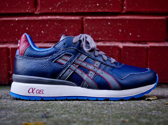Asics Gt Ii Navy Grey Red