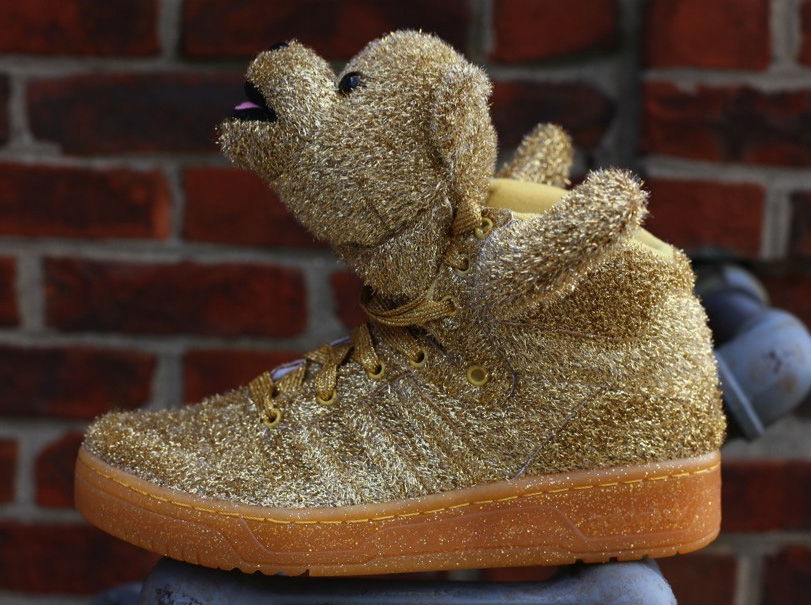 Jeremy Scott Adidas Gold Bear Retail 2