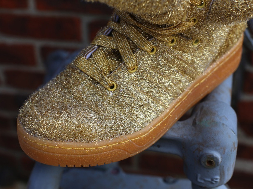 Jeremy Scott Adidas Gold Bear Retail 3