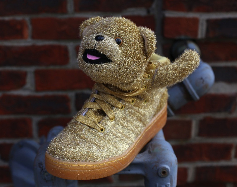 Jeremy Scott Adidas Gold Bear Retail 4