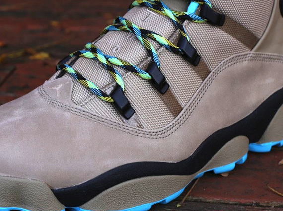 Jordan 6 Rings Winterized Khaki Gamma Blue