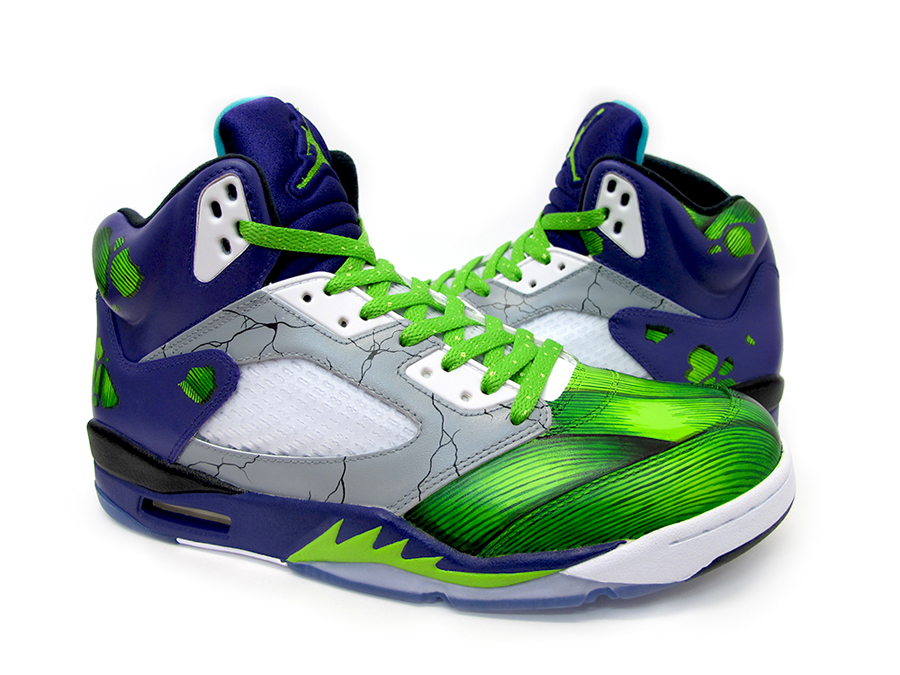 Jordan V Smash Customs 2