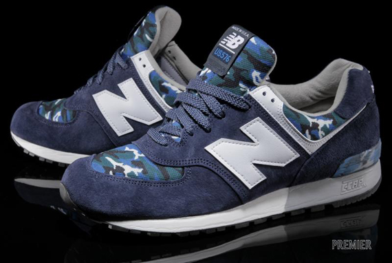Navy Camo New Balance 576 3