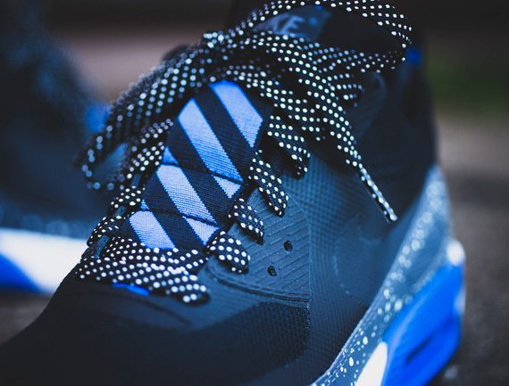Nike Air Max 90 Sneakerboot Ns Royal Blue Black