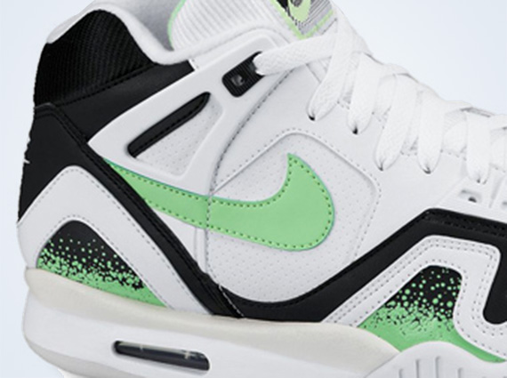 Nike Air Tech Challenge II - White - Black - Lime