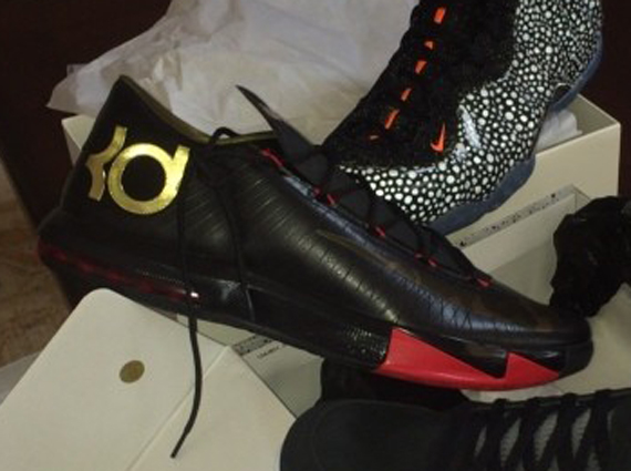 Nike Kd 6 Black Red Gold 1