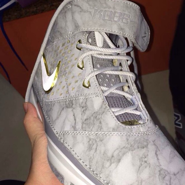 Nike Kobe 2 Retro White Gold 2