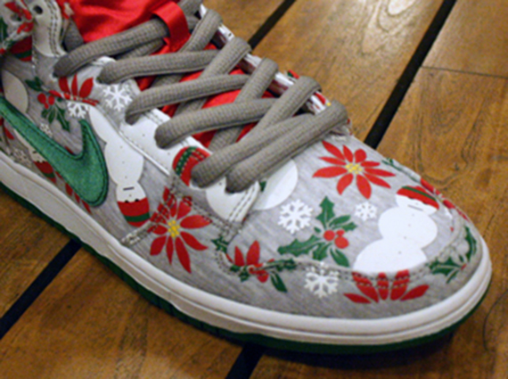 Nike SB Dunk High "Ugly Christmas Sweater" - Release Date