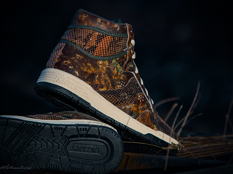 Packer Shoes Saucony Hangtime Woodland Snake 9