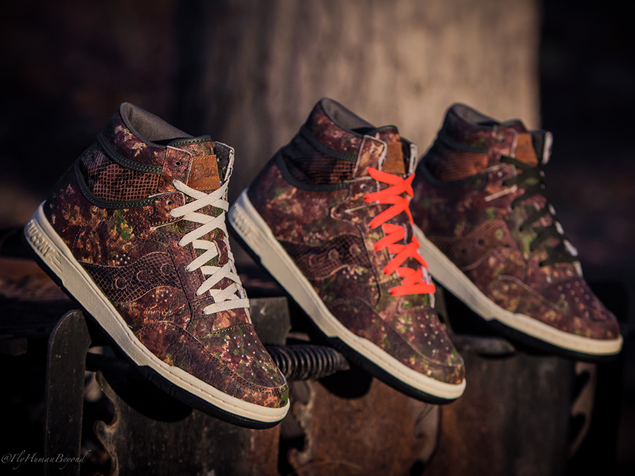 Packer Shoes Saucony Hangtime Woodland Snake Summary