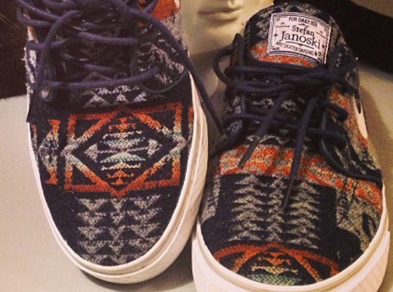 Pendleton Option Coming Soon to NIKEiD SB Stefan Janoski