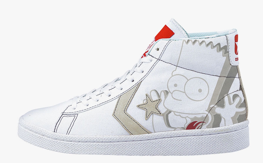 Xlarge Simpsons Converse Pro Leather