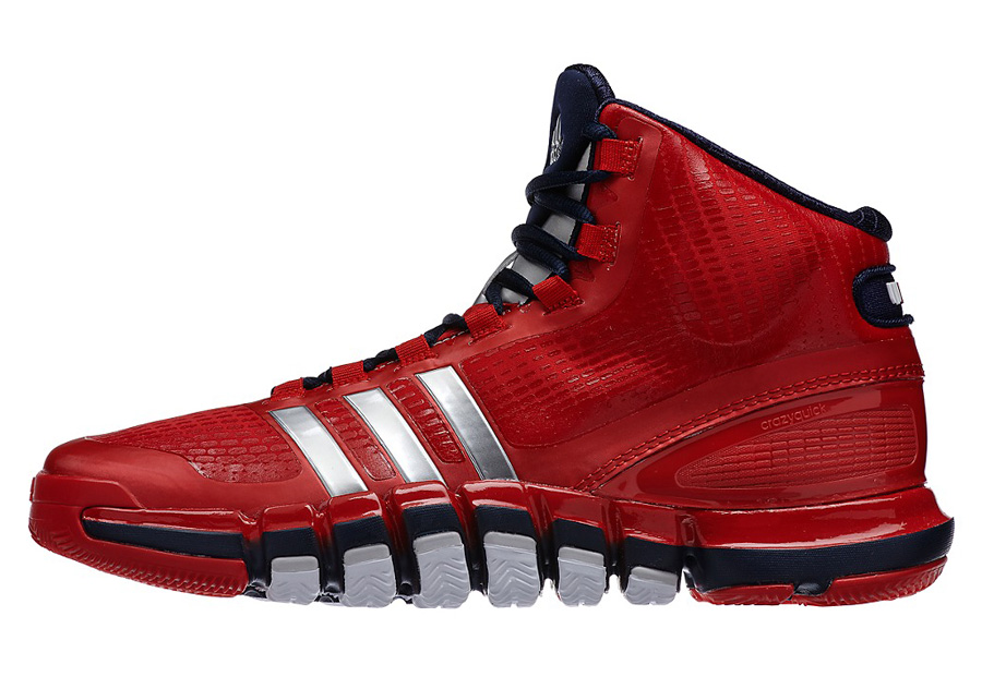 Adidas Crazy Quick Light Scarlet Metallic Silver 1