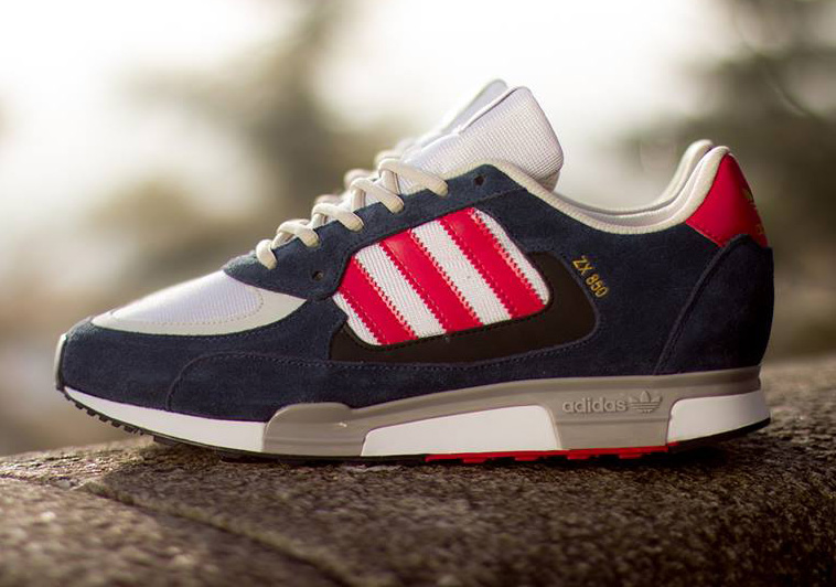 Adidas Zx850 New Navy White Red 2