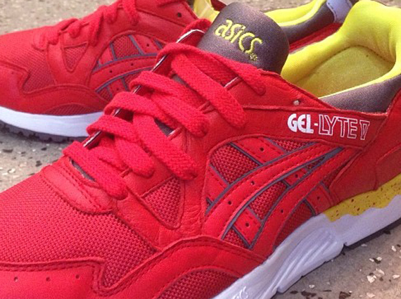 Asics Gel Lyte V Fiery Red
