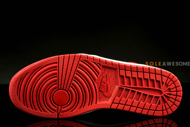 Black Red Air Jordan 1 High December 28 6