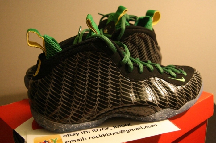 Nike Air Foamposite One Oregon Ducks On Ebay 02