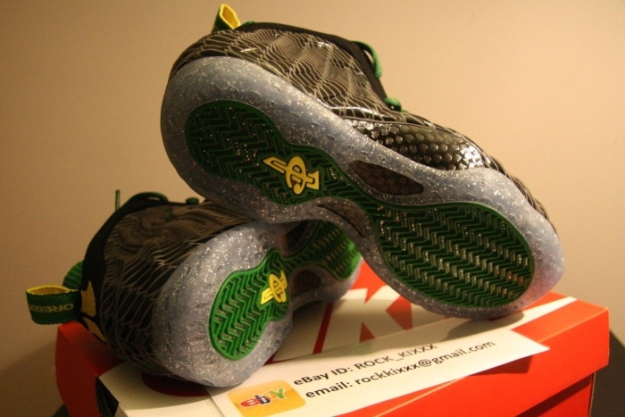 Nike Air Foamposite One Oregon Ducks On Ebay 05