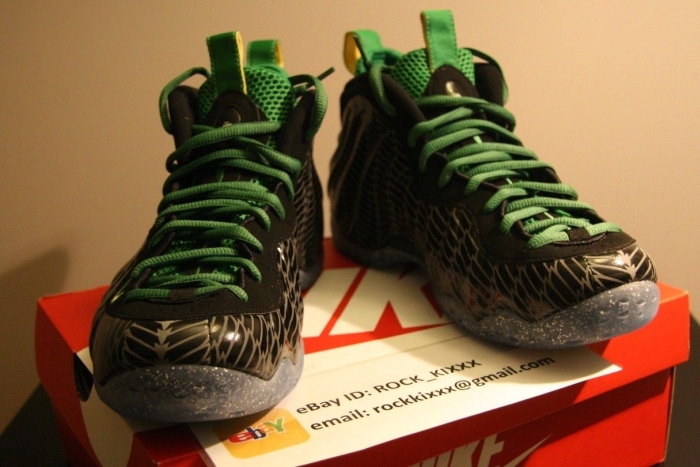 Nike Air Foamposite One Oregon Ducks On Ebay 06