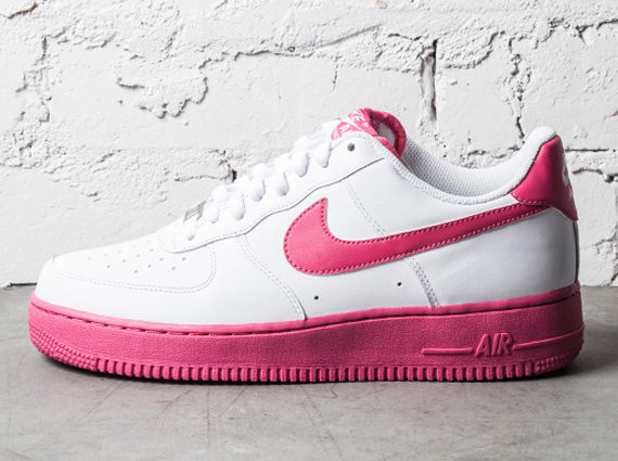 Nike Air Force 1 Low – White – Vivid Pink