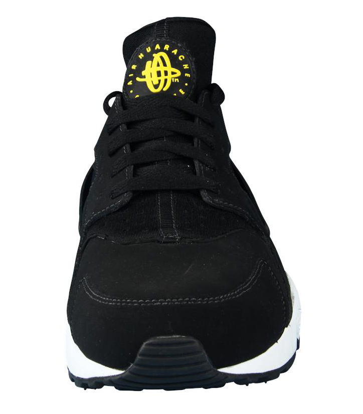 Nike Air Huarache Le Black Yellow 03