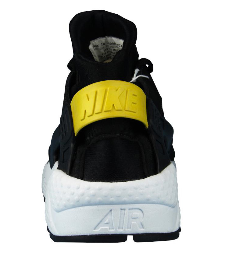 Nike Air Huarache Le Black Yellow 04